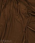 MINKY LEON 38 brązowy, to aksamitna i miękka w dotyku dzianina w typie velboa, z włosem o długości 3 mm