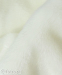 PANDA 136 ecru, sztuczne futro niezwykle gęste i plastyczne o długości włosia do 25 mm
