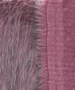 SZTUCZNE FUTRO WILK SYBERYJSKI 315256 różowy, puszyste i mięsiste z włosiem o zróżnicowanej długości do 60 mm